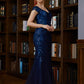 Aria Sheath/Column Tulle Applique V-neck Short Sleeves Floor-Length Mother of the Bride Dresses DLP0020241