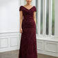 Jessie Sheath/Column Lace Ruched V-neck Short Sleeves Floor-Length Mother of the Bride Dresses DLP0020246