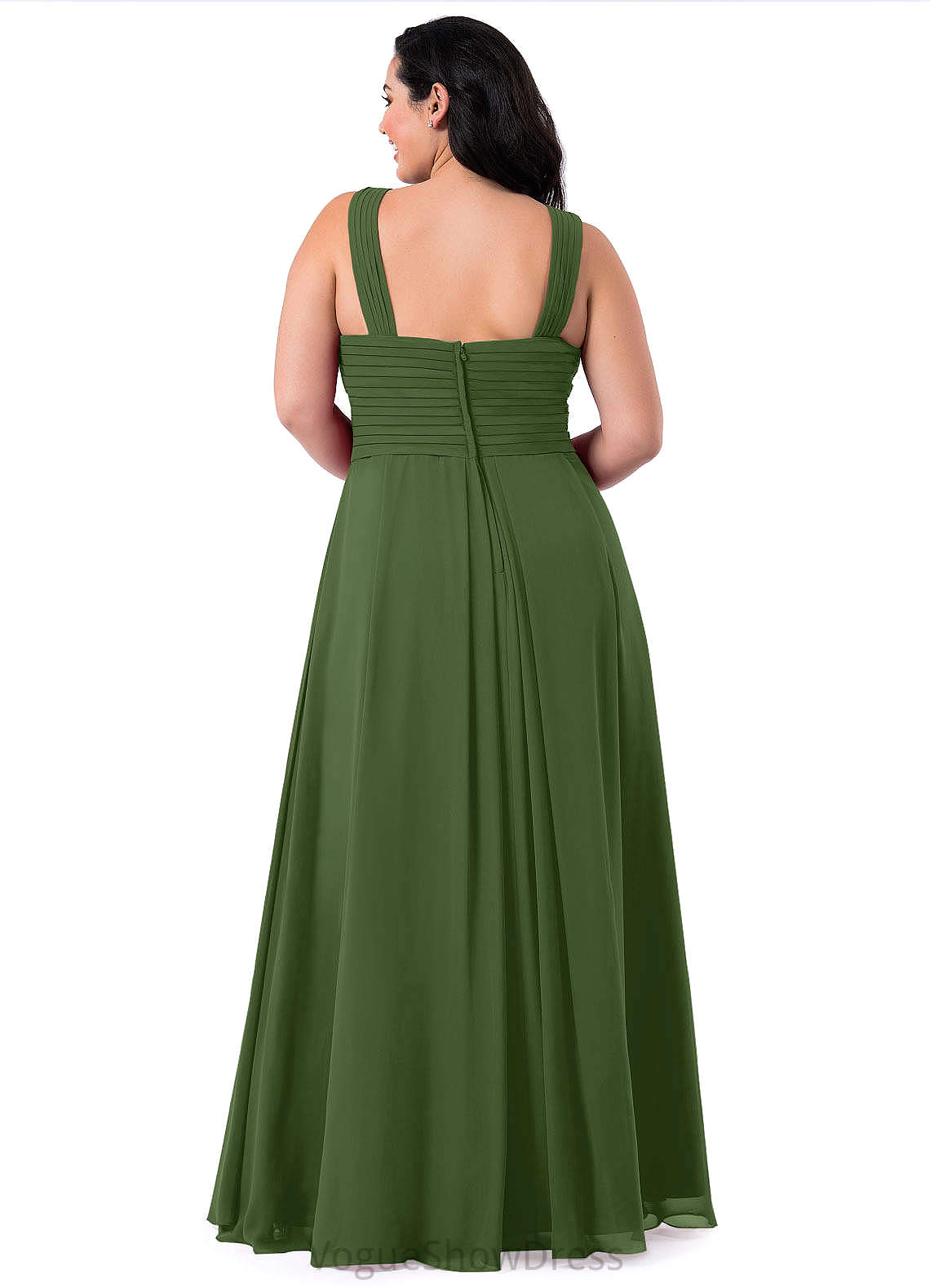 Zoey Sleeveless Floor Length Sheath/Column Natural Waist Scoop Bridesmaid Dresses