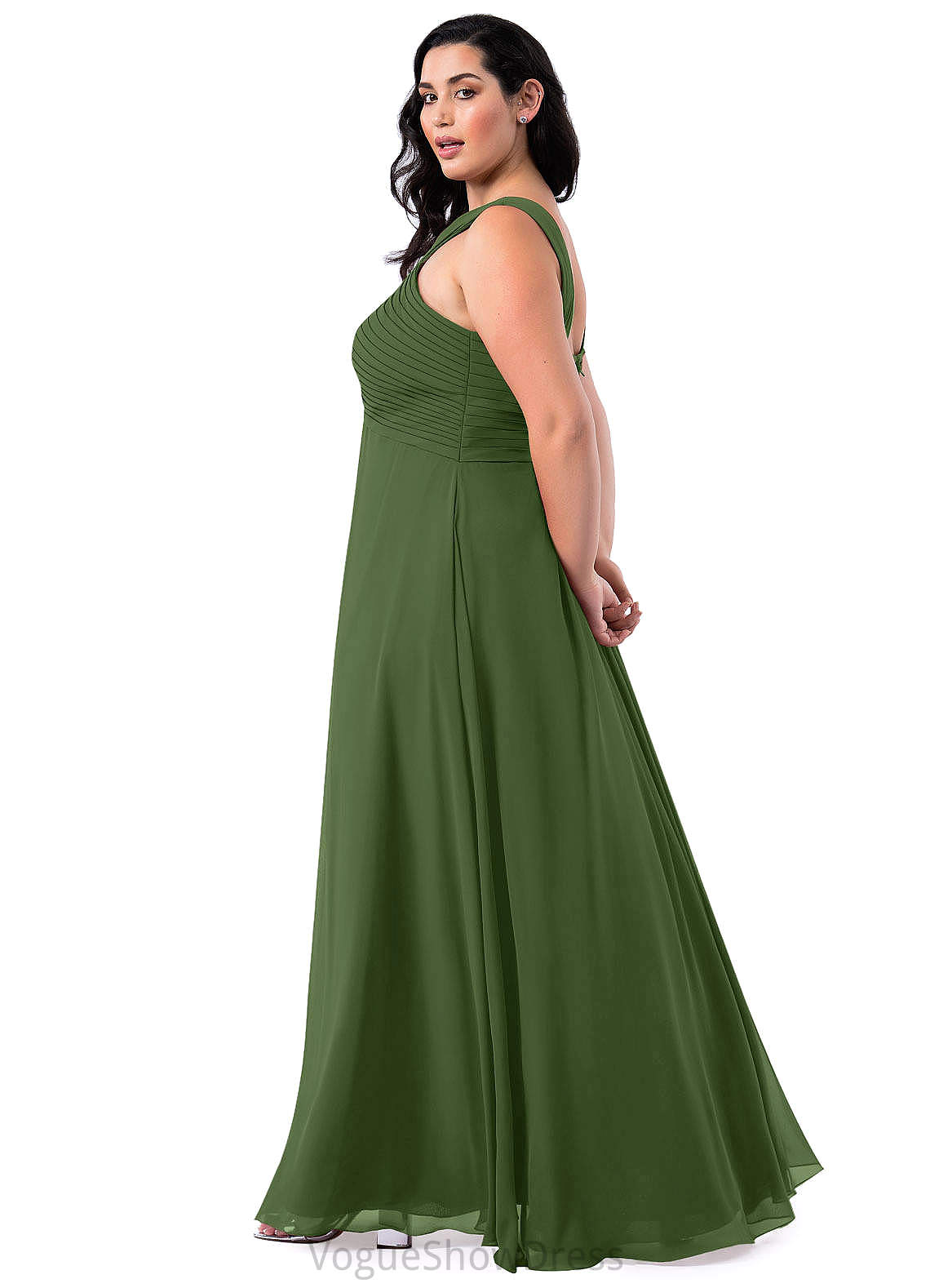 Zoey Sleeveless Floor Length Sheath/Column Natural Waist Scoop Bridesmaid Dresses