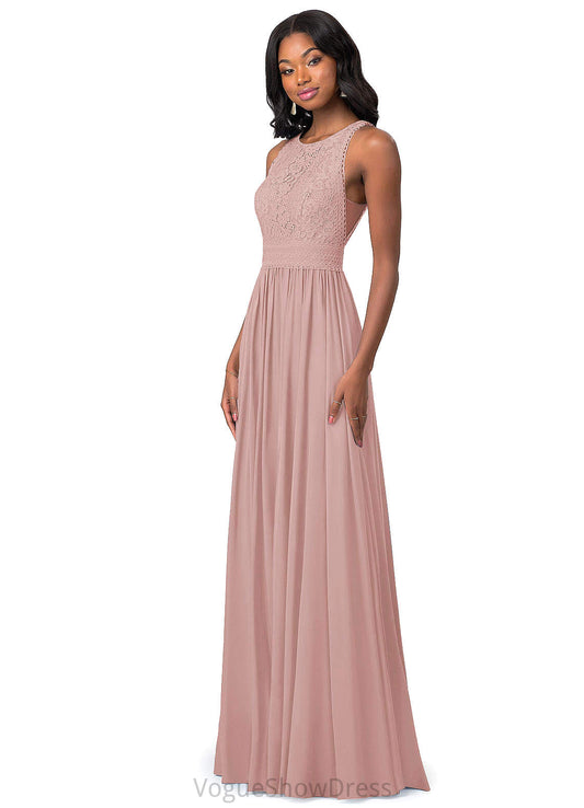 Marisol Floor Length Natural Waist Sleeveless Trumpet/Mermaid Bridesmaid Dresses