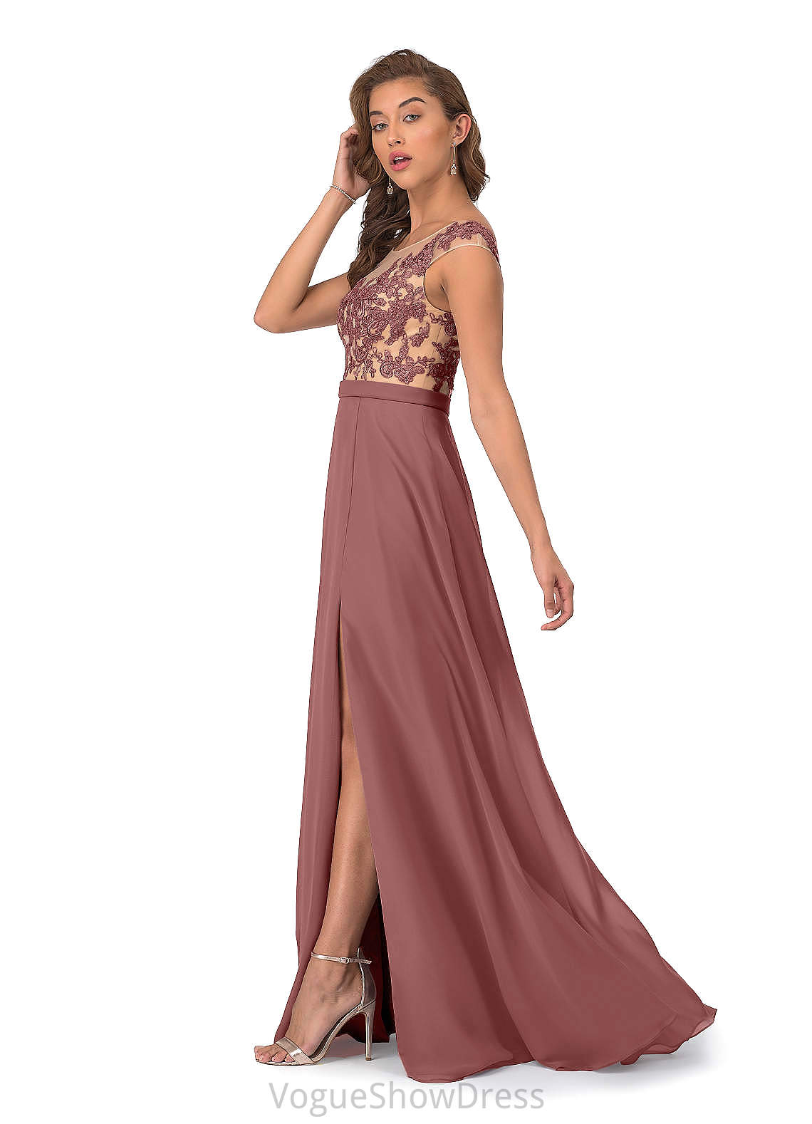 Kaitlyn Floor Length Natural Waist Sleeveless Satin Spaghetti Staps Trumpet/Mermaid Bridesmaid Dresses