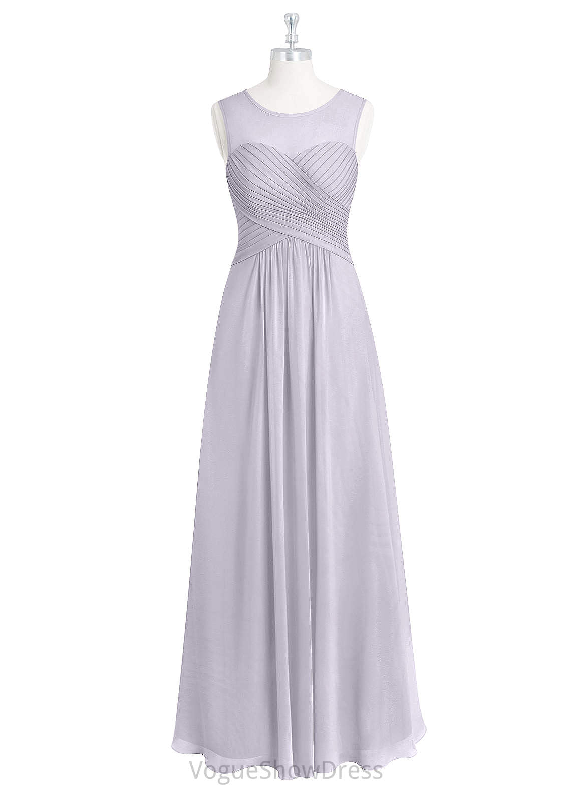 Sydney Sleeveless A-Line/Princess Floor Length V-Neck Natural Waist Bridesmaid Dresses