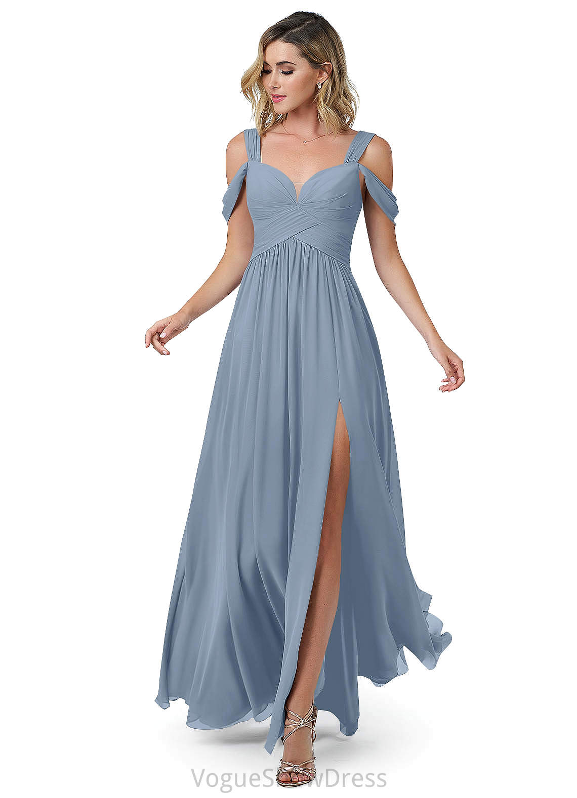 Theresa Spandex Floor Length Natural Waist Sleeveless Trumpet/Mermaid Scoop Bridesmaid Dresses