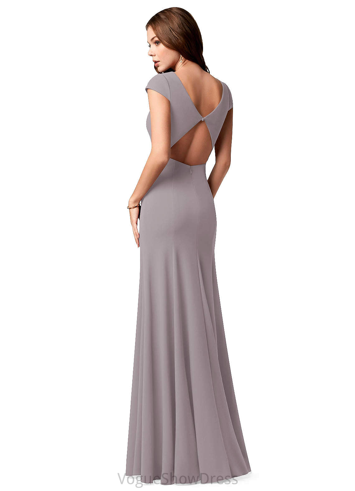 Tia A-Line/Princess Sleeveless Spaghetti Staps Floor Length Natural Waist Bridesmaid Dresses