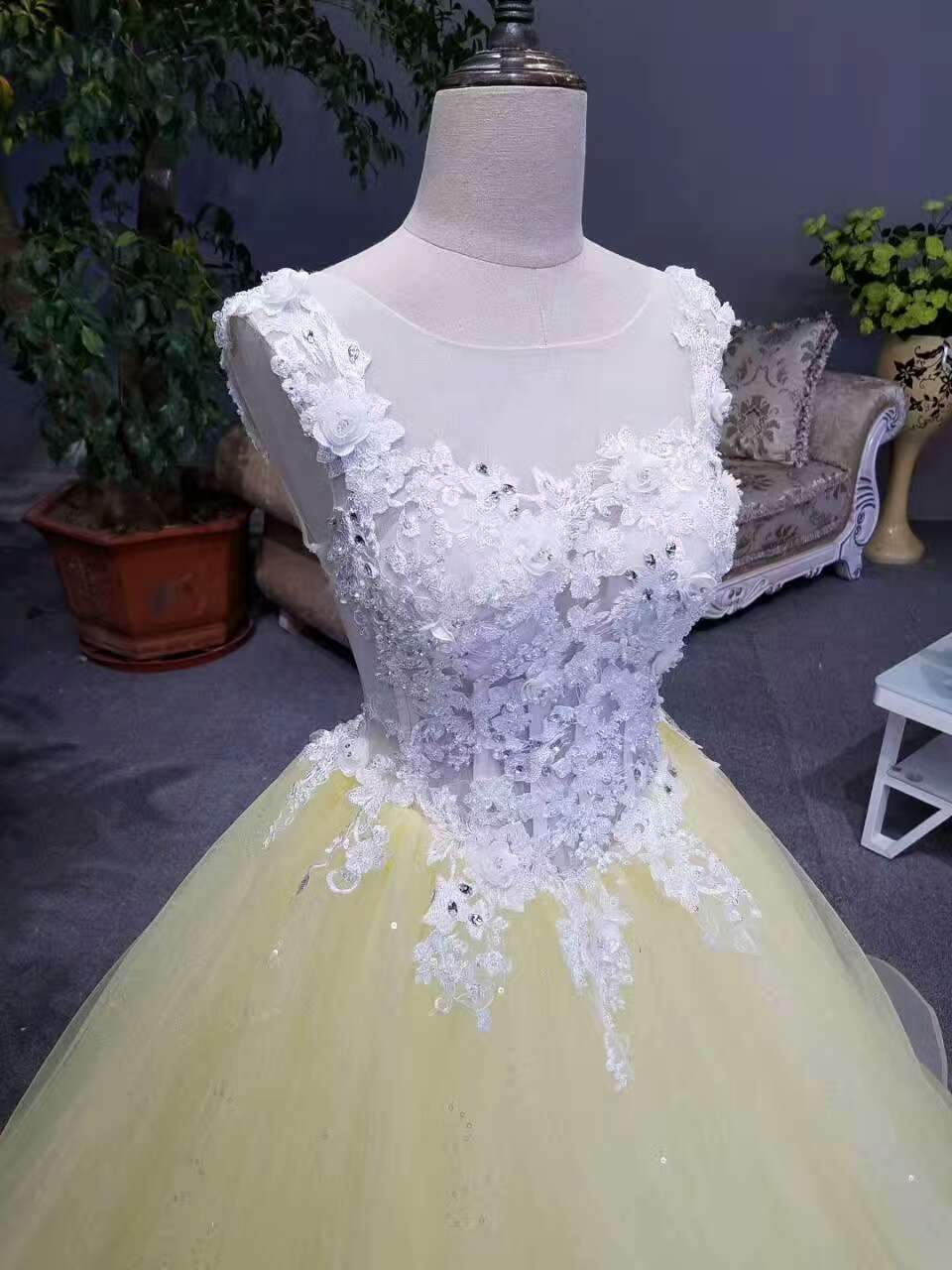 New Arrival Quinceanera Dresses A-Line Lace Up Cheap Price Scoop Neck With Beads And SRS12994